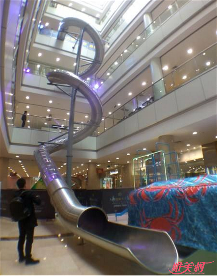重庆商场高空滑梯