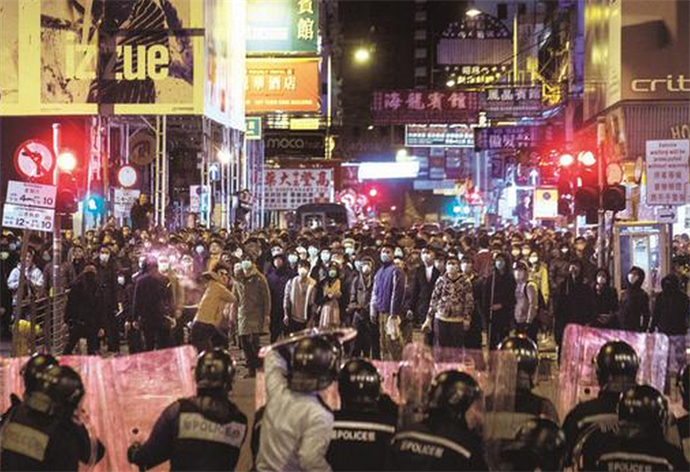 香港旺角暴乱罪成立