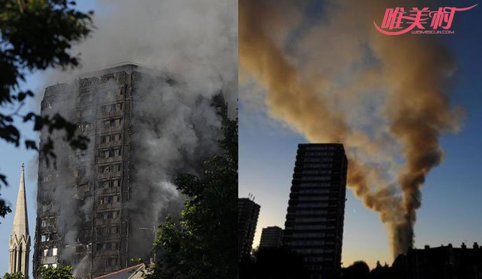 伦敦西部公寓大火