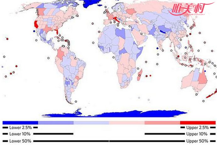 全球入侵物种地图