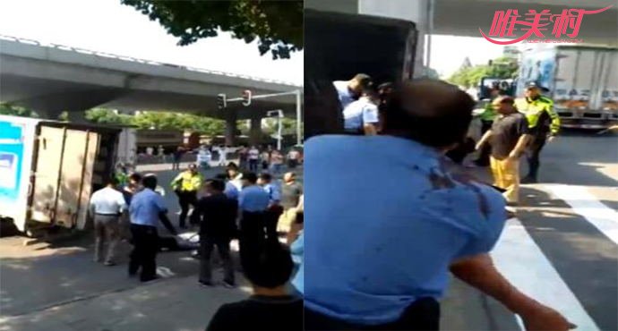 武汉发生砍人事件现场视频截图