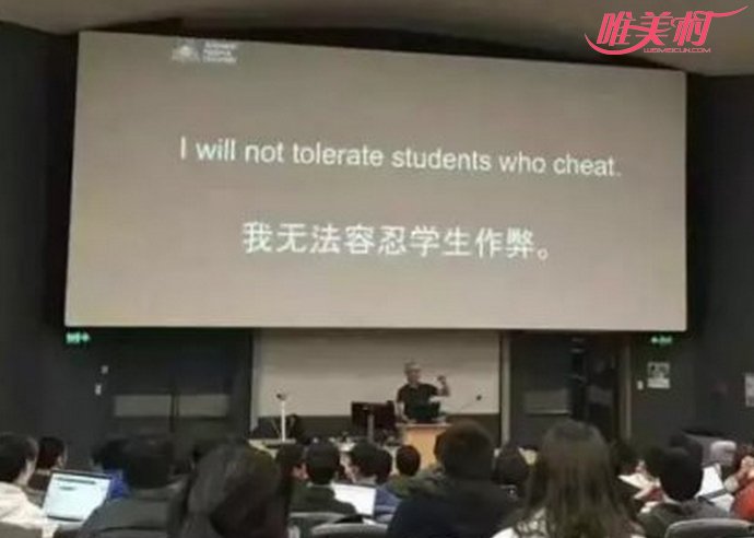 澳洲老师用中文警告
