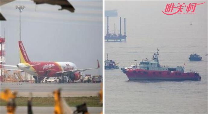 越南客机起火紧急迫降香港