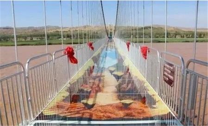 中国首座3d玻璃桥来了