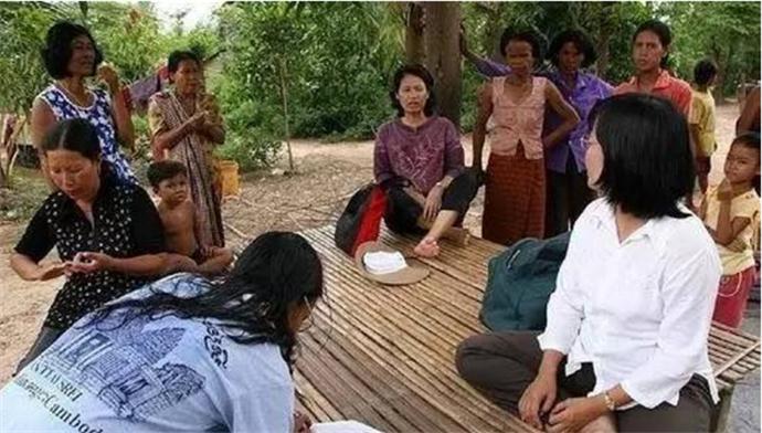 柬埔寨女人村很神秘