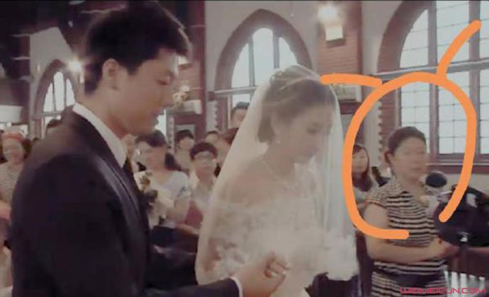 凌潇肃婚礼视频画面