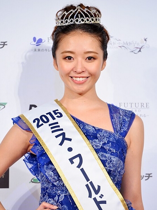 2015世界小姐日本区冠军诞生