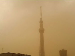 日本50年来遇首次沙尘暴 这锅竟然要中国来
