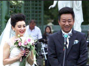 朱军离婚法国结婚 为妻子谭梅补办一个婚礼