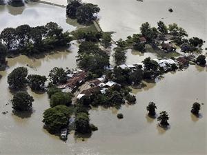 强降雨致江西百万人受灾 多年来最大的洪水