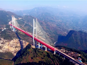 外媒花式点赞中国这座桥 北盘江大桥克服重