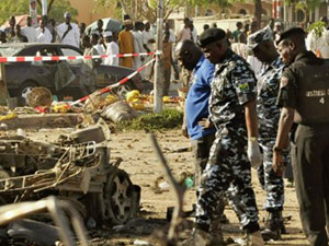 尼日利亚3女子在难民营引爆炸弹 爆炸袭击引
