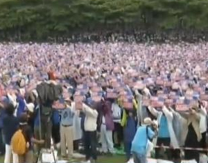 日本冲绳7万人集会 网友:原来美国驻军在日